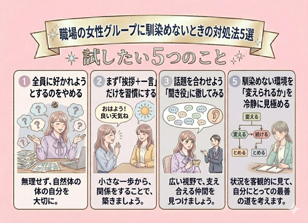 対処法について書かれたインフォグラフィック